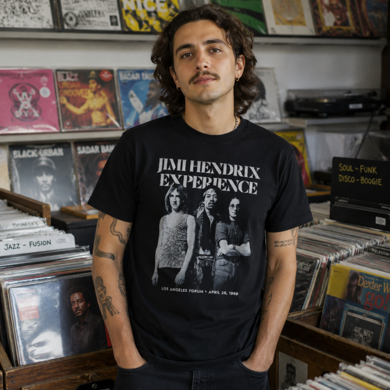 Remera - Jimi Hendrix Experince - LA Forum 1969