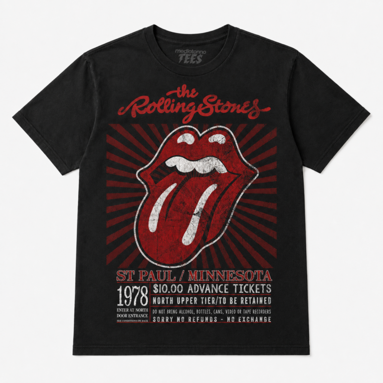 Remera - The Rolling Stones - Minnesota 1978 - Imagen 2