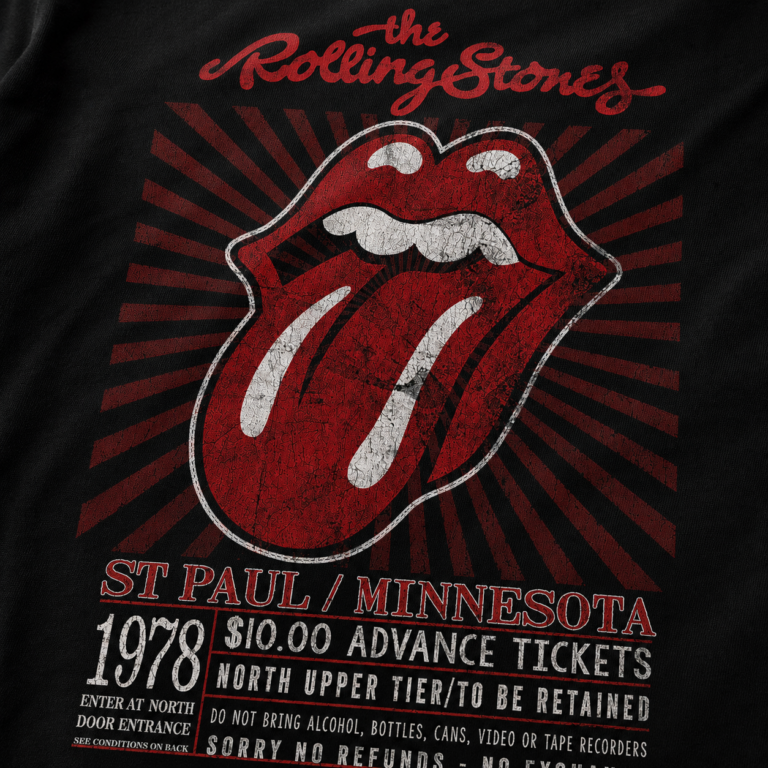 Remera - The Rolling Stones - Minnesota 1978 - Imagen 3
