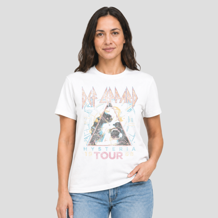 Remera - DEF LEPPARD - Hysteria Tour '88