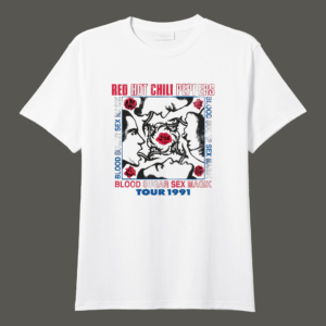 Remera - RED HOT CHILLI PEPPERS - Blood Sugar Sex Magik Tour '91