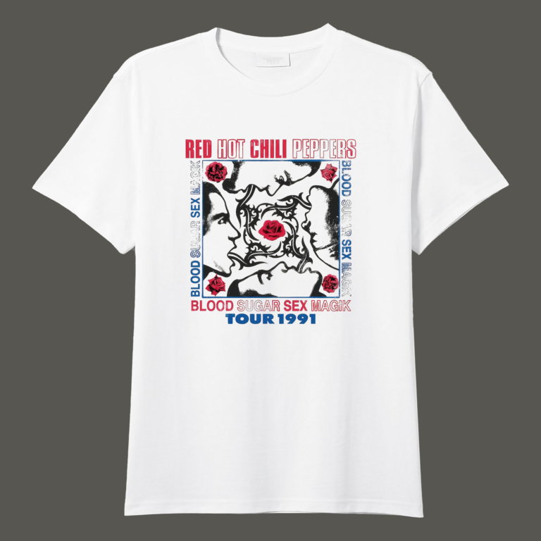 Remera - RED HOT CHILLI PEPPERS - Blood Sugar Sex Magik Tour '91