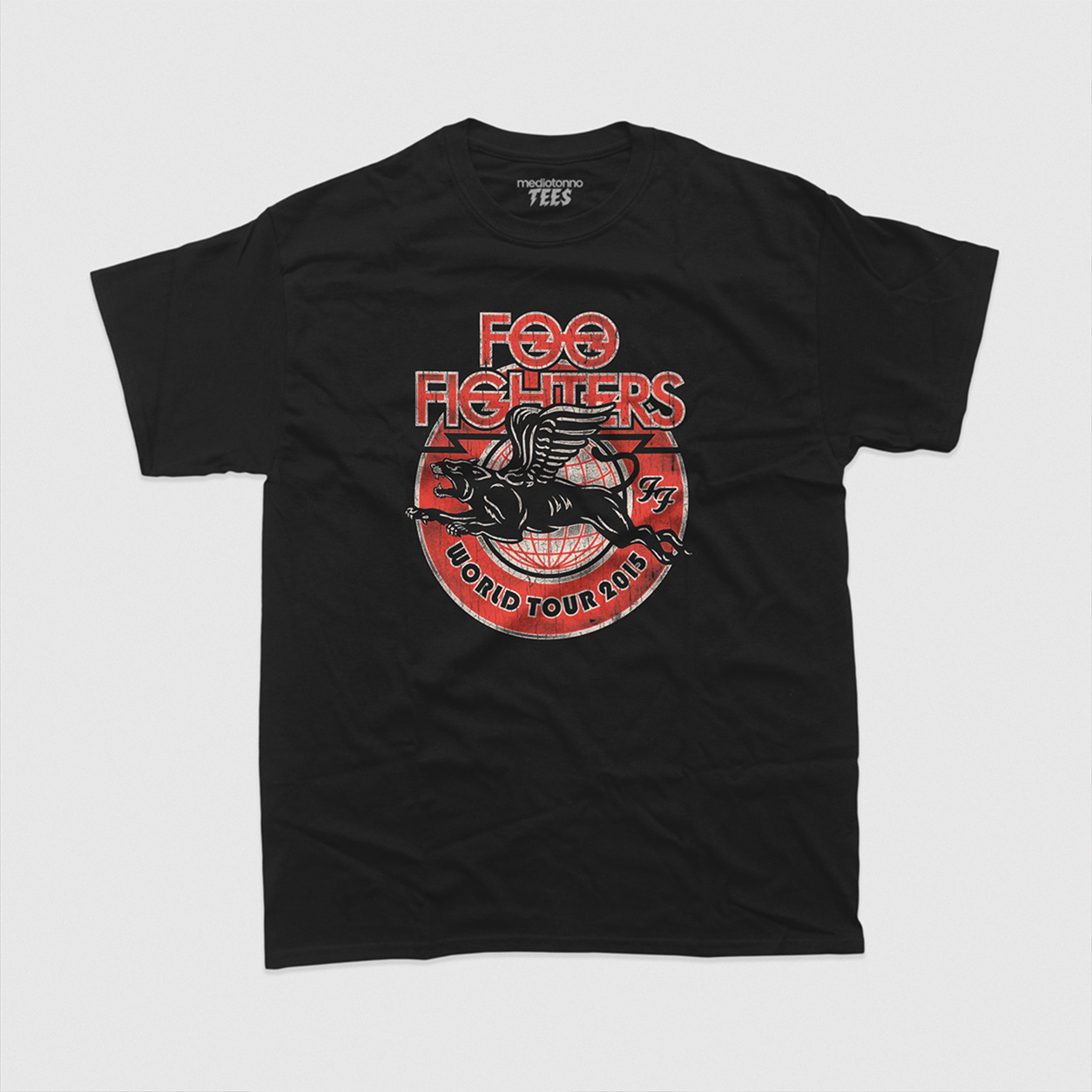 Remera - FOO FIGHTERS - World Tour 2015
