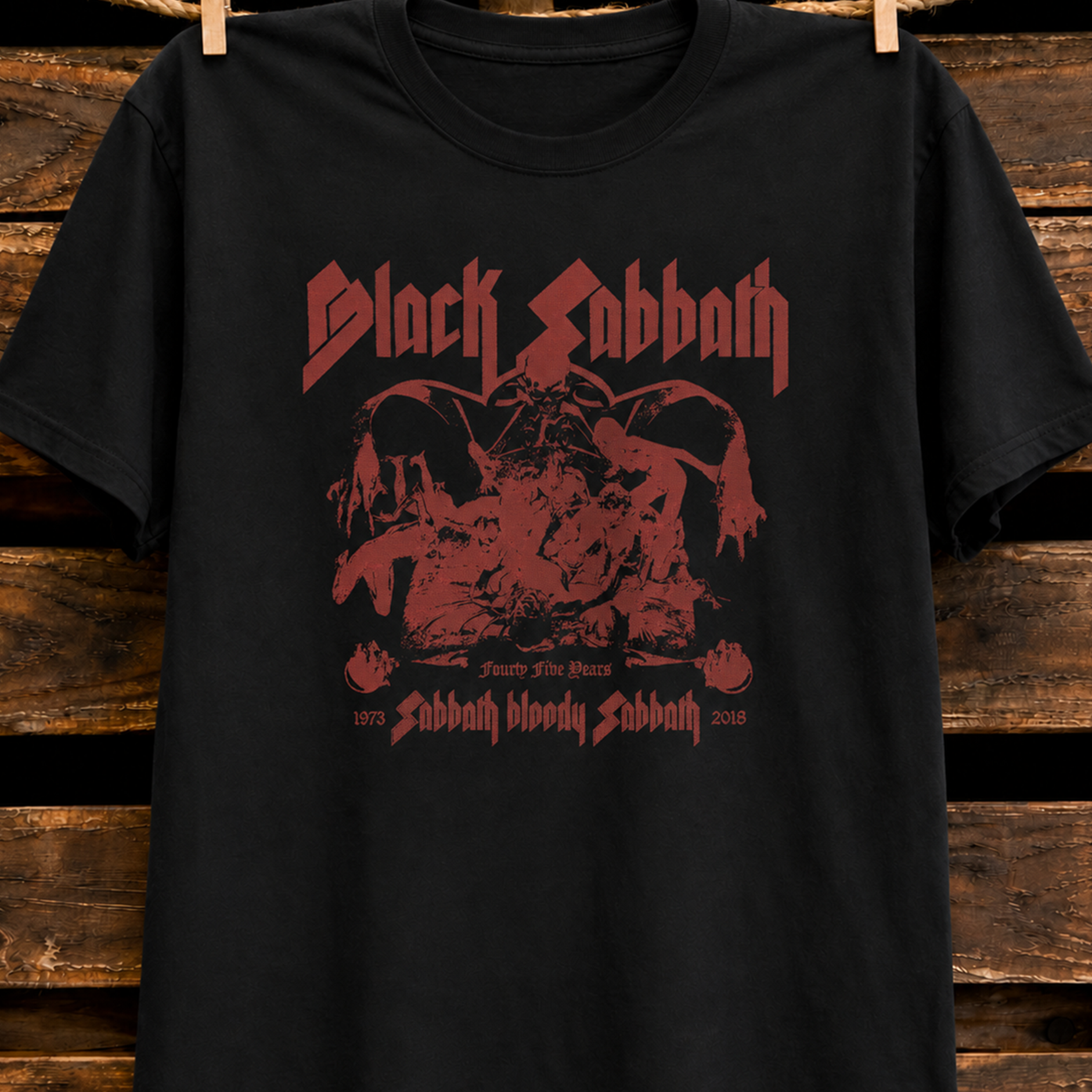 Remera - BLACK SABBATH - Sabbath Bloody Sabbath